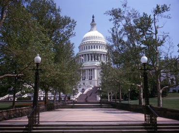 This photo of the walkway leading to the US Capitol Building in Washington, DC was taken by Robert Linder of Springfield, Missouri.